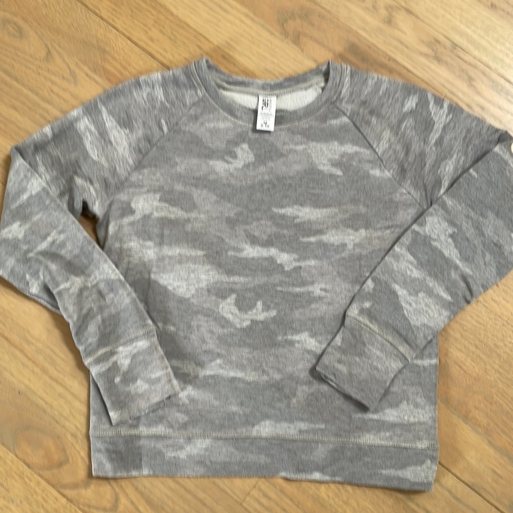 Athleta Girls Cozy Cross Your Fingers Sweatshirt